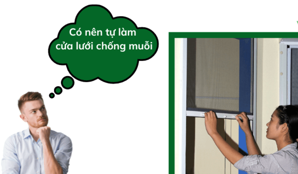 có nên tự làm cửa lưới tại nhà không?